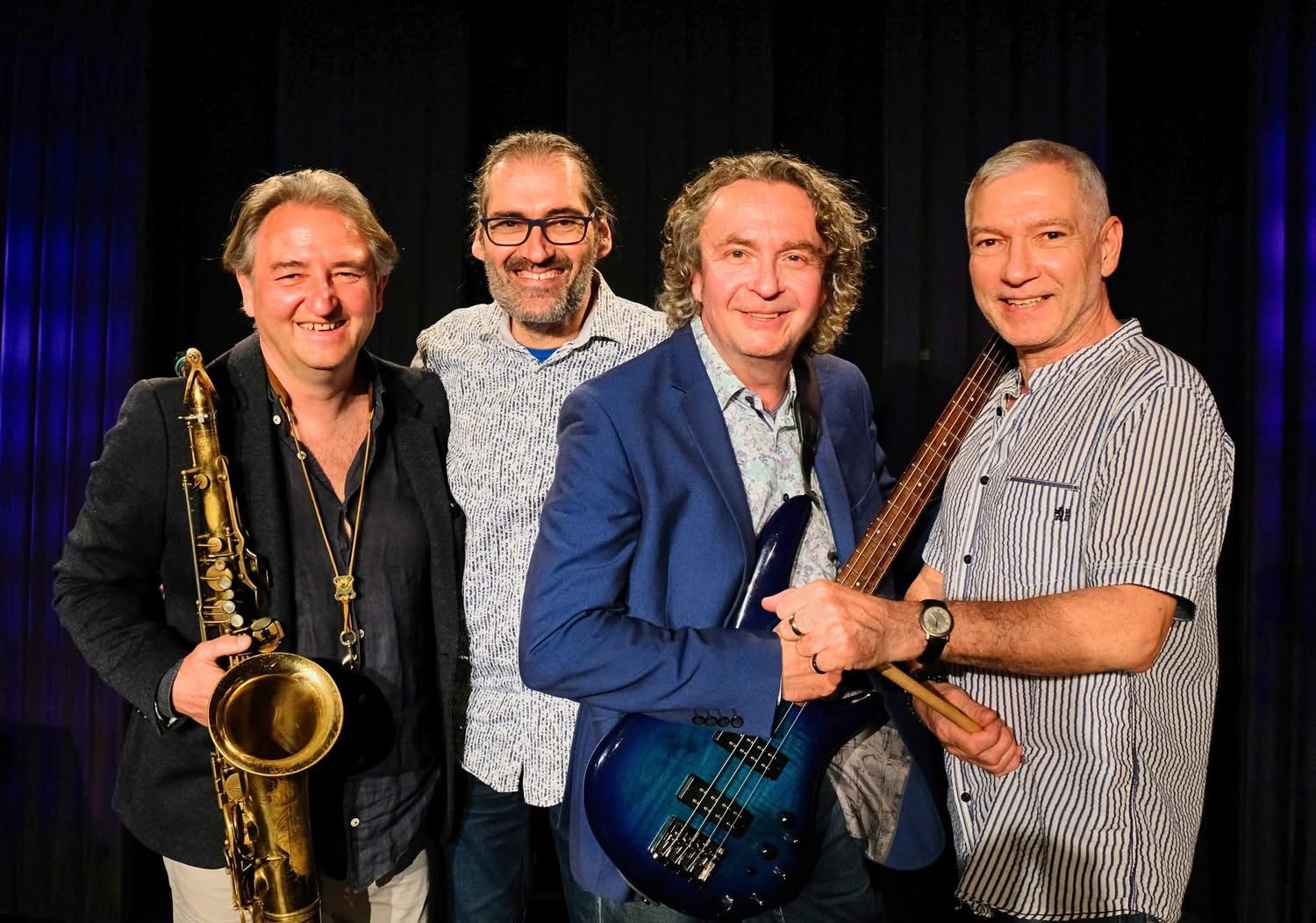 Die Best Friends: Thomas Faulhammer, Aaron Wonesch, Thomas M. Strobl und Wolfgang Fellinger